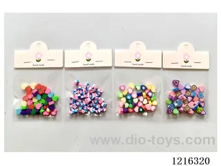 DIY Jewelry Set (Soft Ceramic Beads - 4 Mixes)