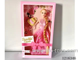 11 inch long hair Barbie + bag