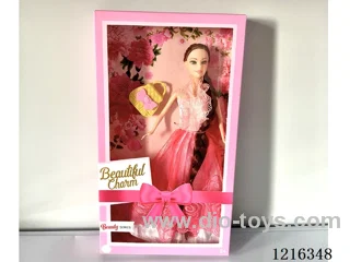 11 inch Barbie with long hair + bag