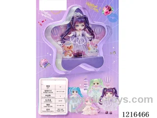 6inch 13CM 13 joint solid body 3D Manga Eye doll 4 mixed