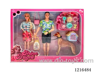 11inch 9 joint solid body color printing eyes Barbie （Mixed Pack）