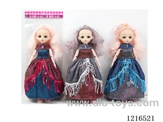 12inch 23 joint 30CM solid body3D eye doll （Mixed Pack）