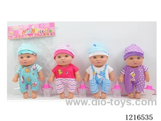 8inch 18CM 5 joint empty body 3D eye doll （Mixed Pack）