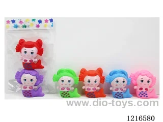 8CM vinyl BB Whistle Toys 2PCS （Mixed Pack）