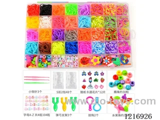 40pcs Rainbow Leather Bands