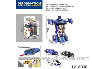 Inertia Transformation Lambo Police Car