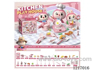 LABUBU Kitchen box with light and sound effects