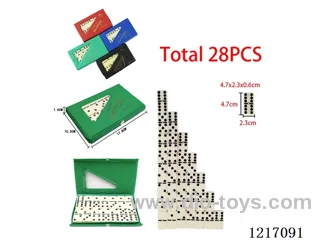 28PCS Dominoes(4.7x2.3x0.6)