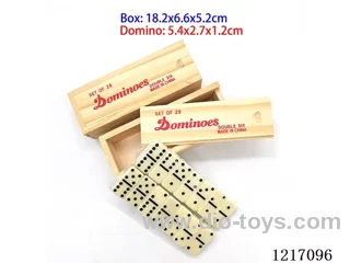 28PCS Domino 5.4x2.7x1.2cm