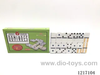Colorful Dominoes in Box