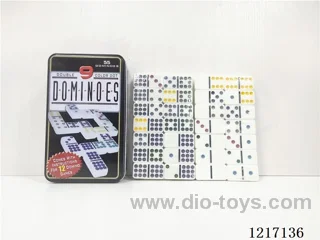 Double 9 Color Dot Dominoes