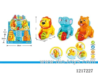 Press Fun Push Ball Animal