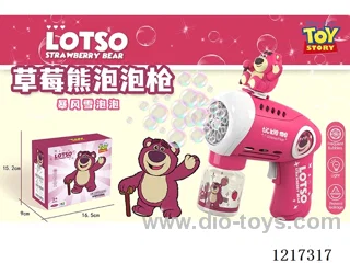 Strawberry Bear Doll Bubble Gun -W L/M