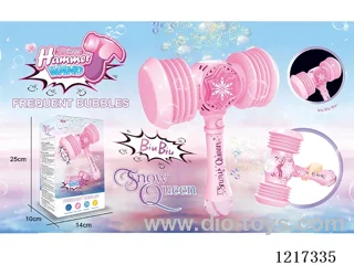 mini Hammer Bubble Wand -with light