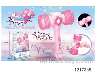 Princess Magic Bubble Wand - Round -with light