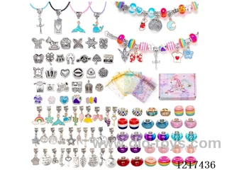 Pandora DIY Bracelet 98pcs+5 Yarn Bags (4cm box height)