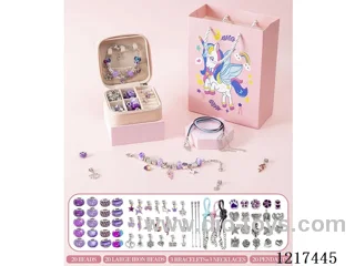 Pandora DIY Unicorn Purple Set(66PCS)