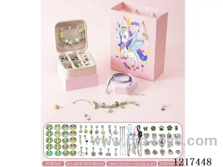 Pandora DIY Unicorn Green Set(66PCS)
