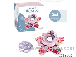Triple Rotating Tray makeup set