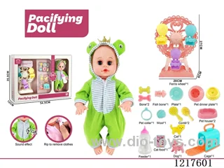 14 inch doll with 4 voices IC