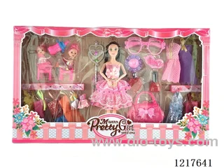 11 inch 9 jointed big foot Barbie