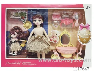 12 inch+6 inch dolls