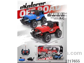 4ch rc car 2 colors mixed included battery