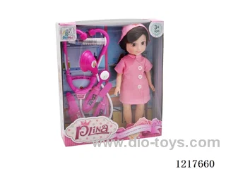 10 inch nurse doll set