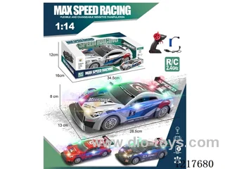 2.4G RC GTR with light included battery