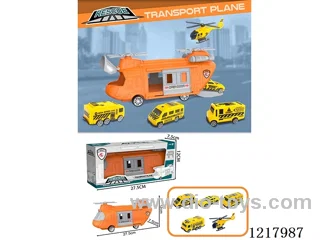 Stowage rescue scenario Inertia transporter + 5 helicopter cars