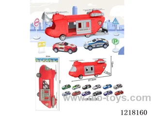 Stowage Fire Scene Inertia Transport Plane +3 Tin Car Road Signs