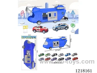 Stowage Police Scene Inertia Transport Plane +3 Tin Car Signposts
