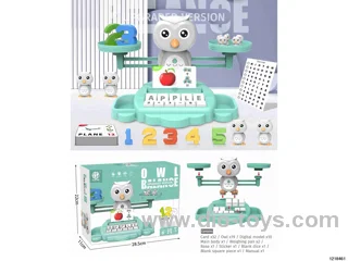 3 in 1 eduation scale toys in  color box