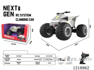 rc car with LED light included battery