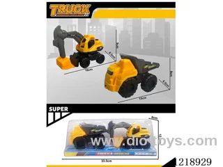 Free wheel engineering vehicle