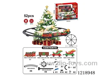 B/O track train W L/M/spray included 500Ah 3.7V battery(Christmas model)