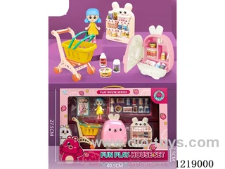 Refrigerator Shopping Cart Set