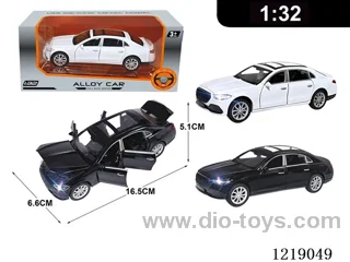 1:32 pull back alloy car W L/M included 3*AG13