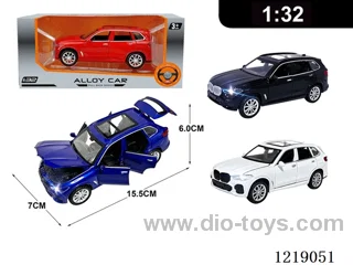 1:32 pull back alloy car W L/M included 3*AG13