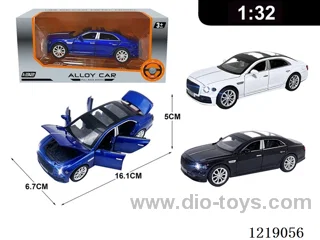 1:32 pull back alloy car W L/M included 3*AG13