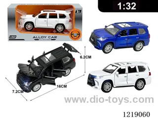 1:32 pull back alloy car W L/M included 3*AG13