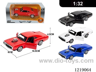 1:32 pull back alloy car W L/M included 3*AG13