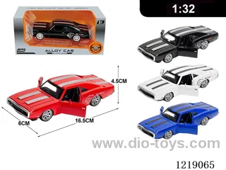 1:32 pull back alloy car W L/M included 3*AG13