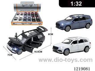 1:32 pull back alloy car W L/M included 3*AG13