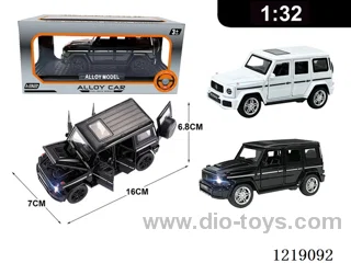 1:32 pull back alloy car W L/M included 3*AG13