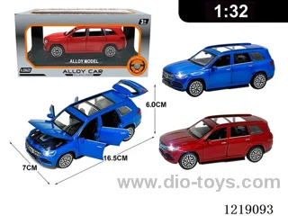 1:32 pull back alloy car W L/M included 3*AG13