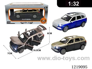 1:32 pull back alloy car W L/M included 3*AG13