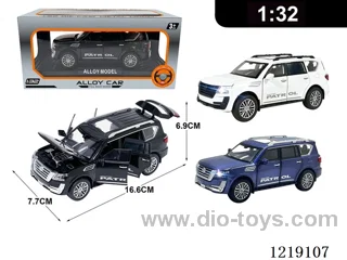 1:32 pull back alloy car W L/M included 3*AG13