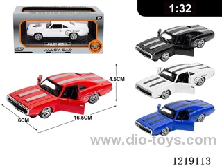 1:32 pull back alloy car W L/M included 3*AG13