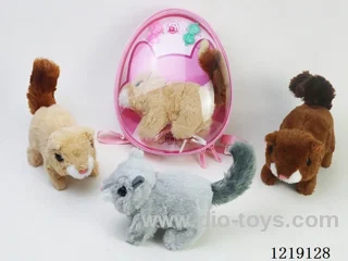B/O Plush Squirrel Set (2*AA not included)